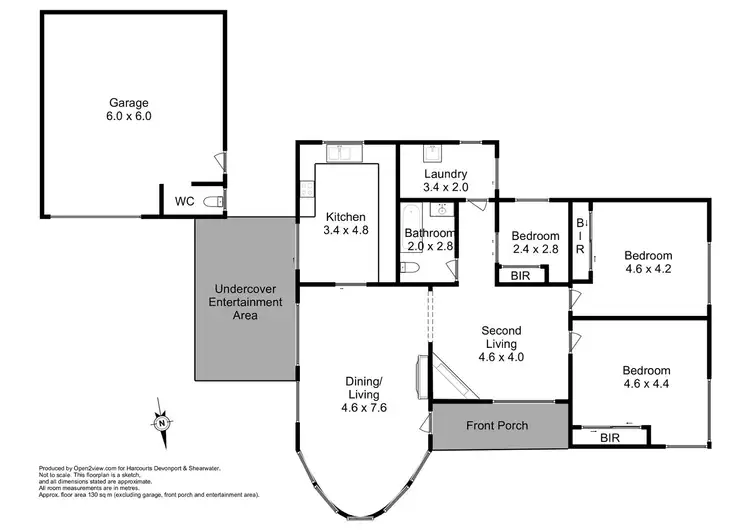 Floorplan of Homely house listing, 90 Ronald Street, Devonport TAS 7310