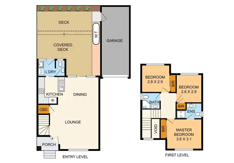 Floorplan of Homely unit listing, 2/25 Maple Street, Bayswater VIC 3153