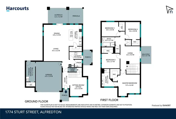 Floorplan of Homely house listing, 1774 Sturt Street, Alfredton VIC 3350