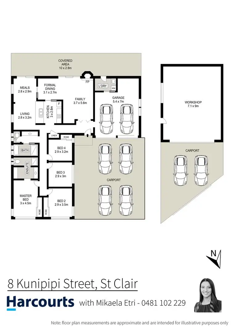 Floorplan of Homely house listing, 8 Kunipipi Street, St Clair NSW 2759