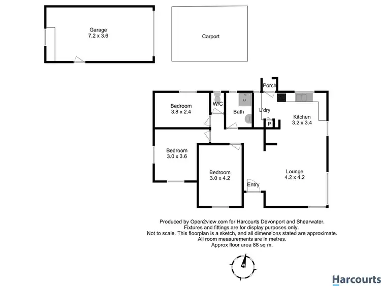 Floorplan of Homely house listing, 52 Tarleton Street, East Devonport TAS 7310