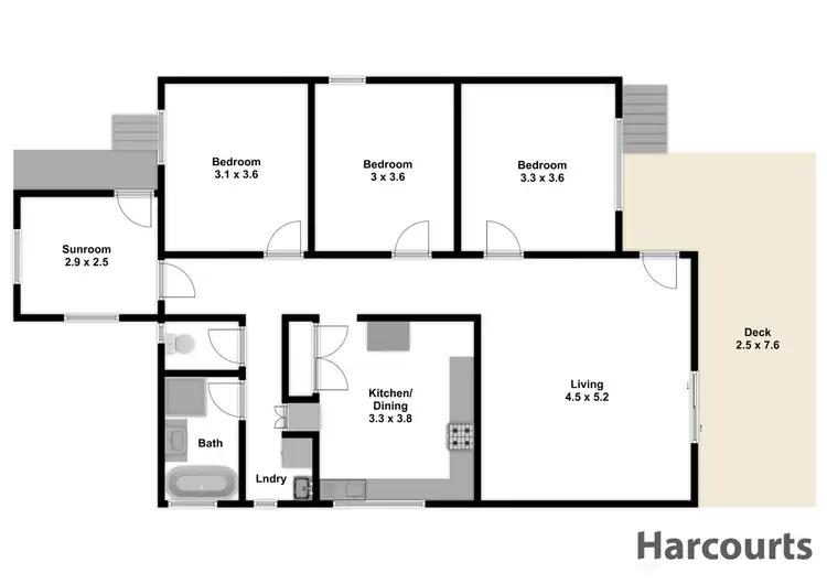 Floorplan of Homely house listing, 16 Tobruk Street, Warragul VIC 3820