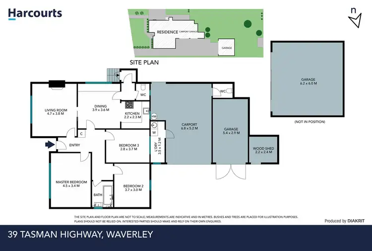 Floorplan of Homely house listing, 39 Tasman Highway, Waverley TAS 7250