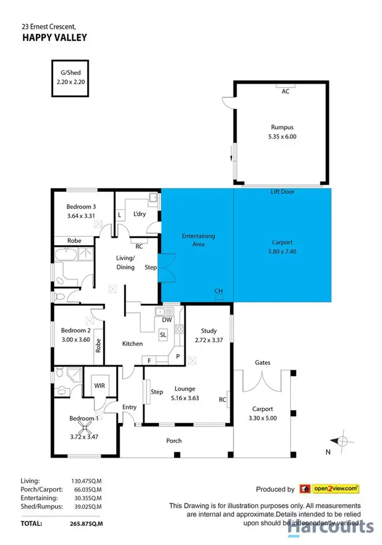 Floorplan of Homely house listing, 23 Ernest Crescent, Happy Valley SA 5159