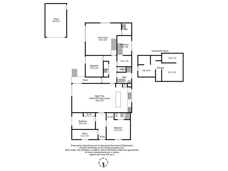 Floorplan of Homely house listing, 39 William Street, Ulverstone TAS 7315