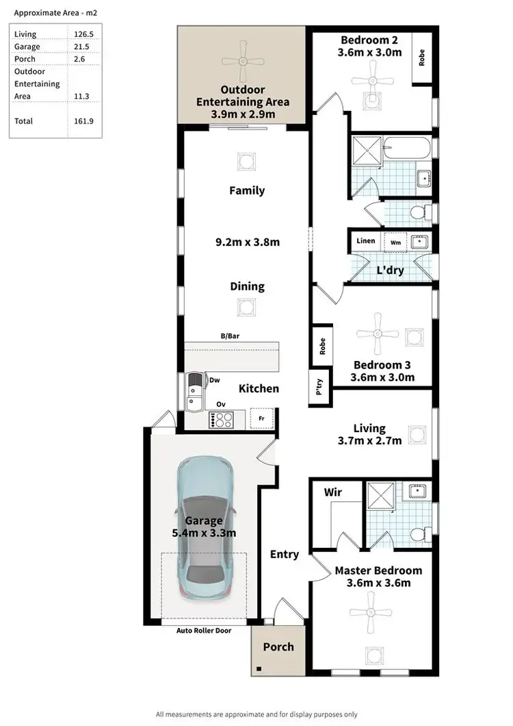 Floorplan of Homely house listing, 13 Karko Drive, Moana SA 5169
