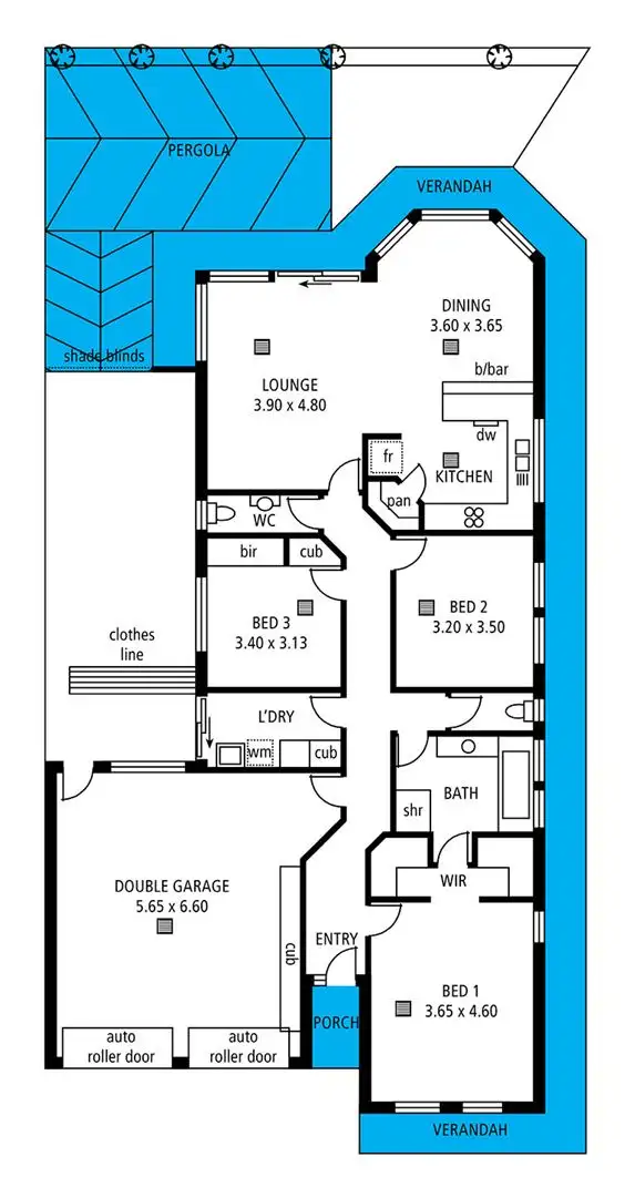 Floorplan of Homely house listing, 56 Eucalypt Circuit, Flagstaff Hill SA 5159