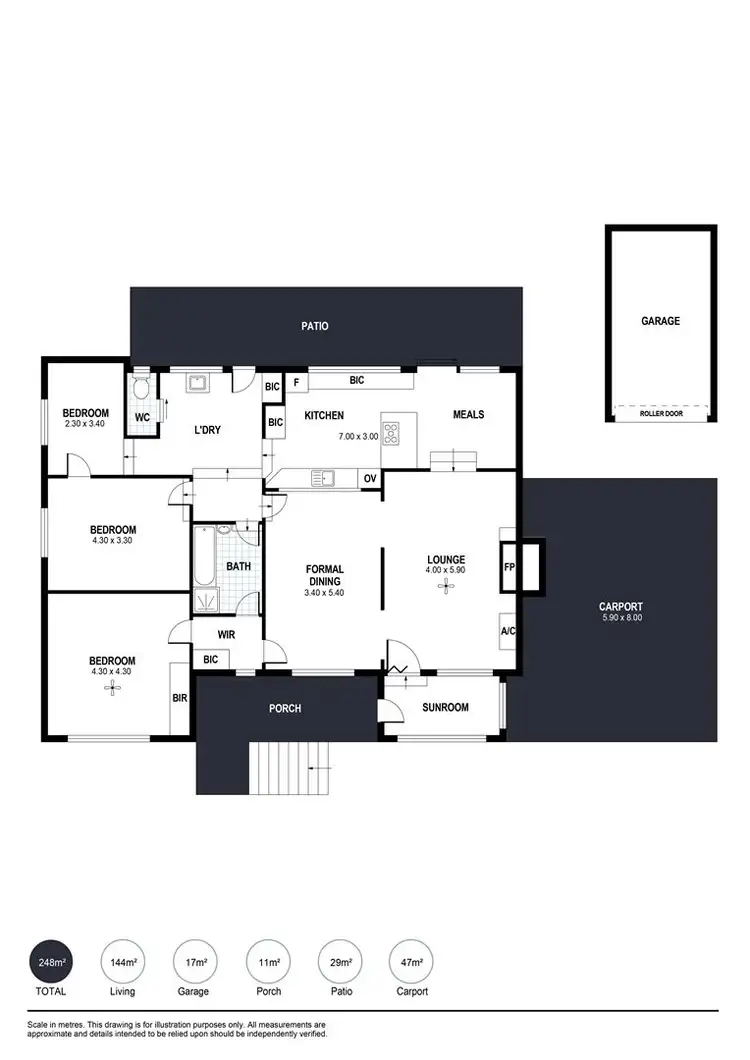 Floorplan of Homely house listing, 4 Baaner Court, Victor Harbor SA 5211