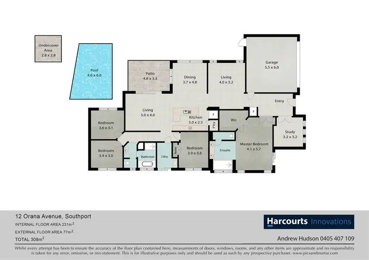 Floorplan of Homely house listing, 12 Orana Avenue, Southport QLD 4215
