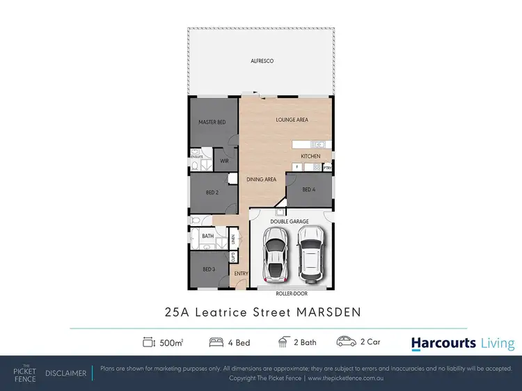 Floorplan of Homely house listing, 25a Leatrice Street, Marsden QLD 4132