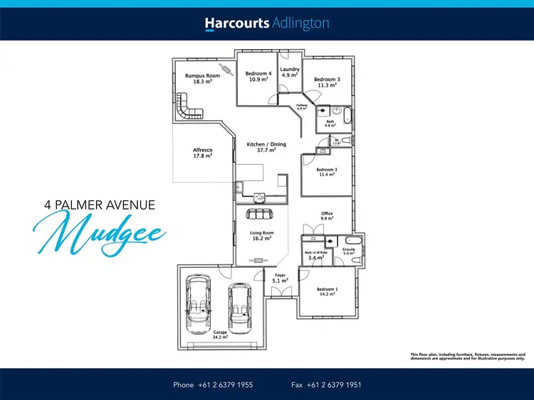 Floorplan of Homely house listing, 4 Palmer avenue, Mudgee NSW 2850