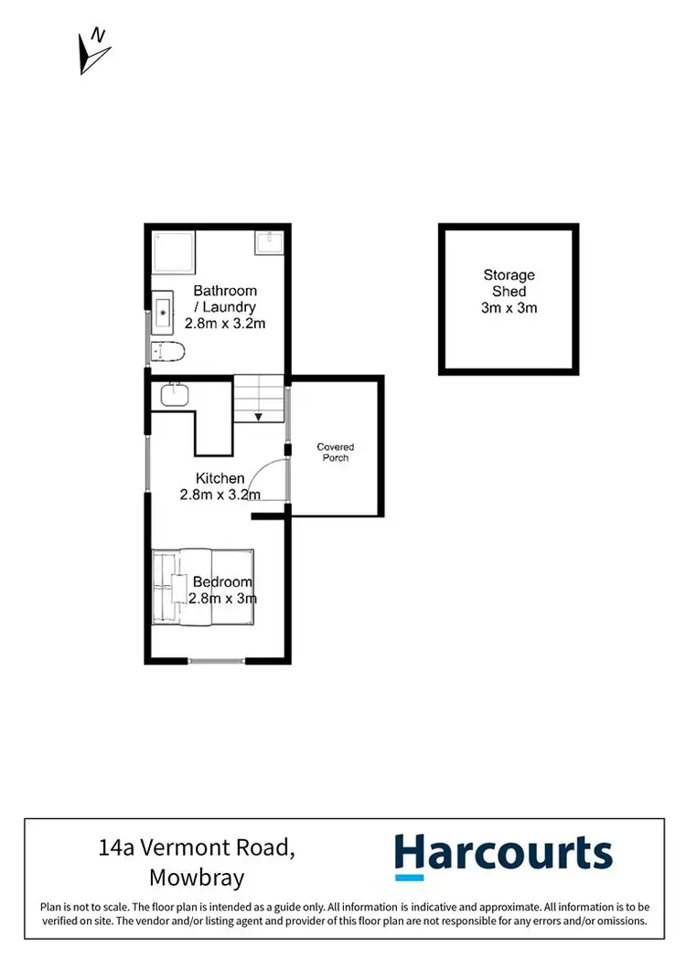 Floorplan of Homely house listing, 14 Vermont Road, Mowbray TAS 7248