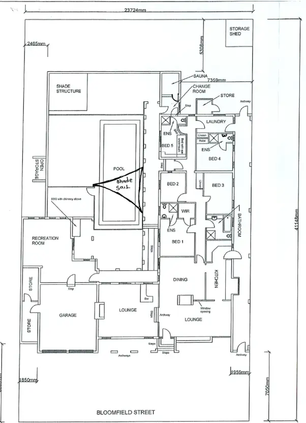 Floorplan of Homely house listing, 59 Bloomfield Street, Gillen NT 870