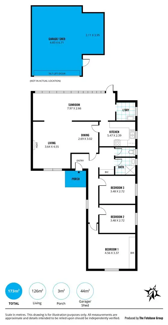 Floorplan of Homely house listing, 26 Hardy Avenue, Glengowrie SA 5044