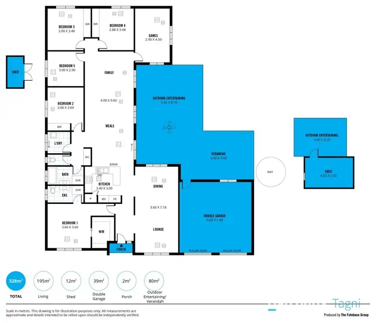 Floorplan of Homely house listing, 48 Forest Drive, Happy Valley SA 5159