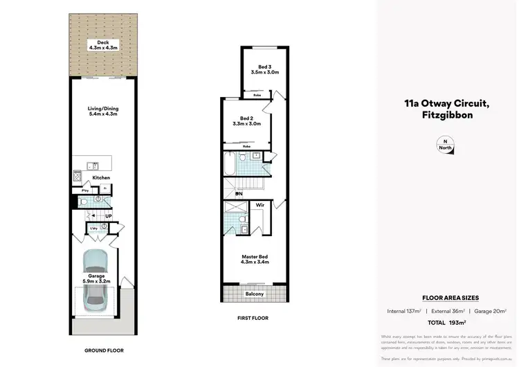Floorplan of Homely house listing, 11A Otway Circuit, Fitzgibbon QLD 4018