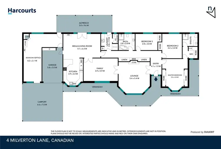 Floorplan of Homely house listing, 4 Milverton Lane, Canadian VIC 3350