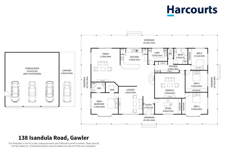 Floorplan of Homely house listing, 138 Isandula Road, Gawler TAS 7315