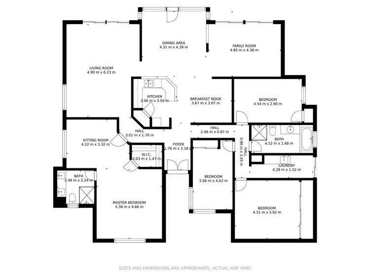 Floorplan of Homely house listing, 3 Cyane Way, Currambine WA 6028