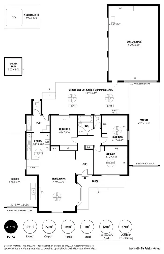 Floorplan of Homely house listing, 52 Dulkara Road, Ingle Farm SA 5098