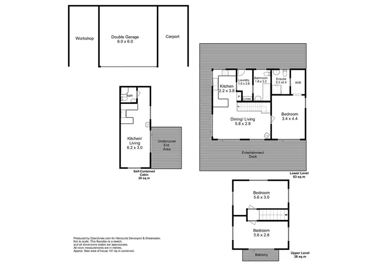 Floorplan of Homely house listing, 29 Eagle Ridge Road, South Spreyton TAS 7310