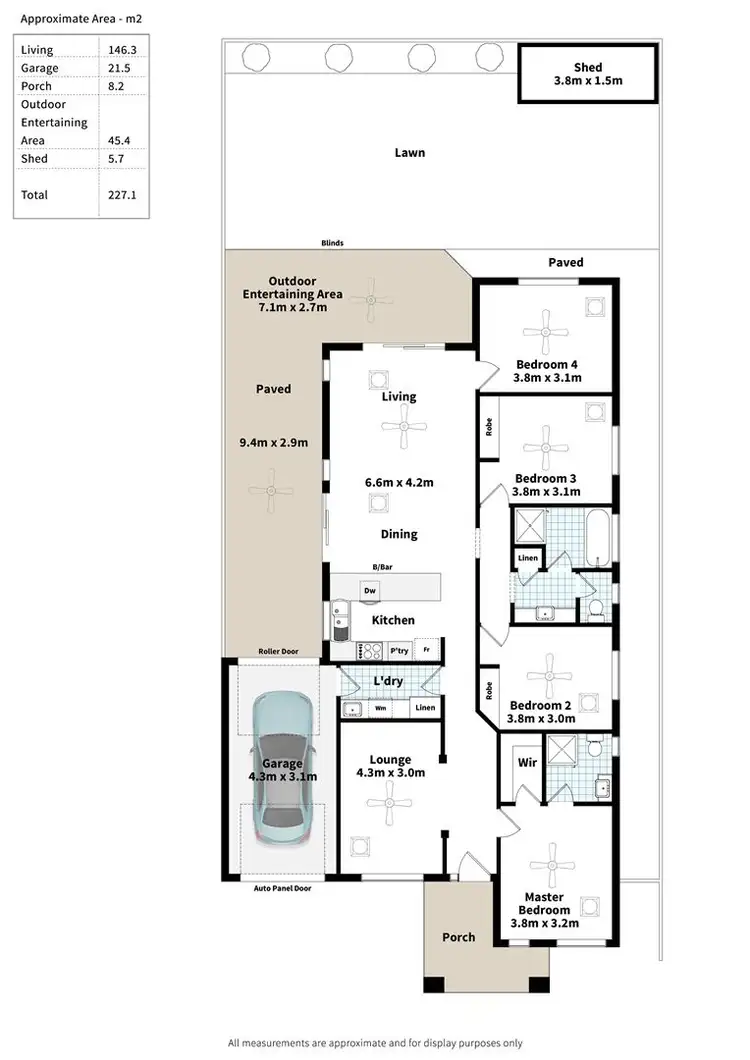 Floorplan of Homely house listing, 68 Lynton Terrace, Seaford SA 5169