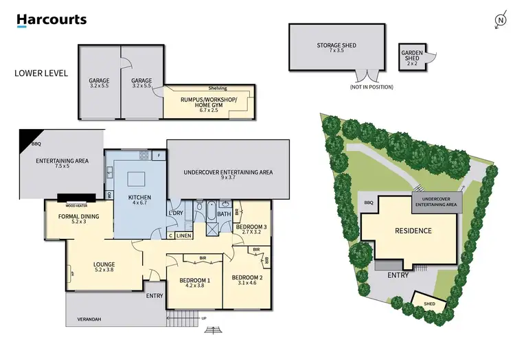 Floorplan of Homely house listing, 26 Benjamin Street, Trevallyn TAS 7250