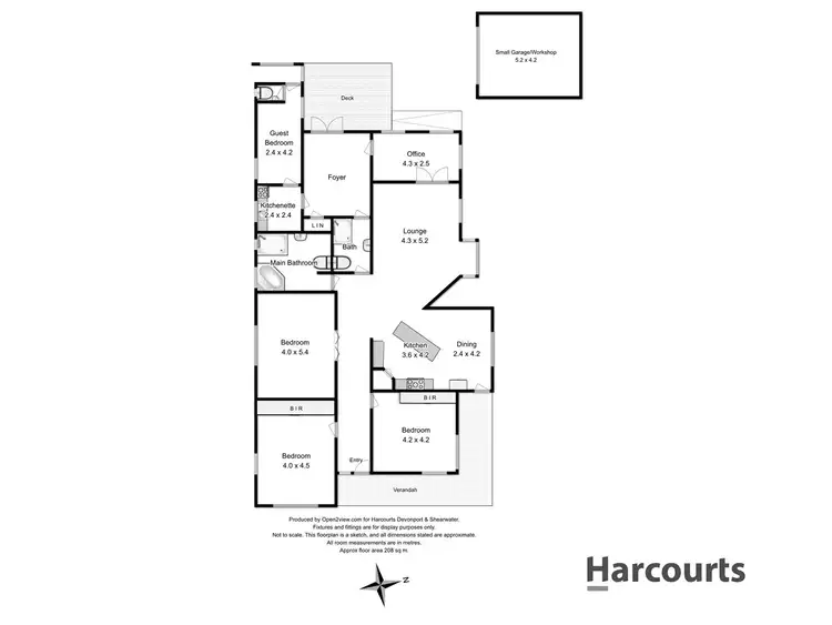 Floorplan of Homely house listing, 85 North Fenton Street, Devonport TAS 7310