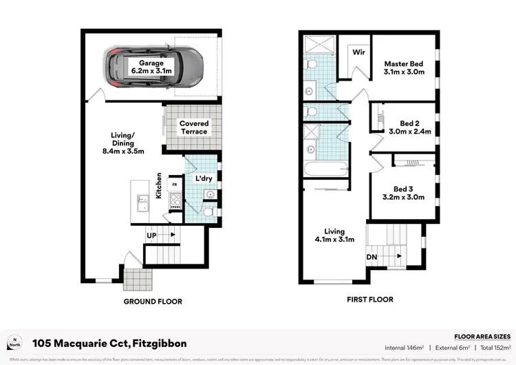 Floorplan of Homely house listing, 105 Macquarie Circuit, Fitzgibbon QLD 4018