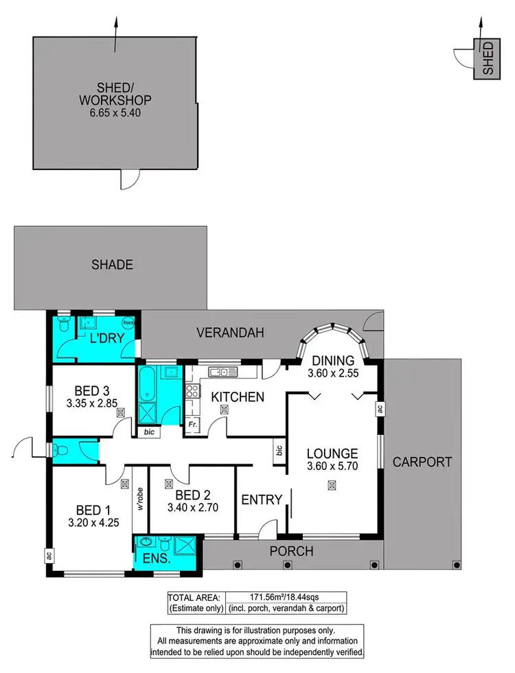 Floorplan of Homely house listing, 4 Eden Avenue, Bellevue Heights SA 5050