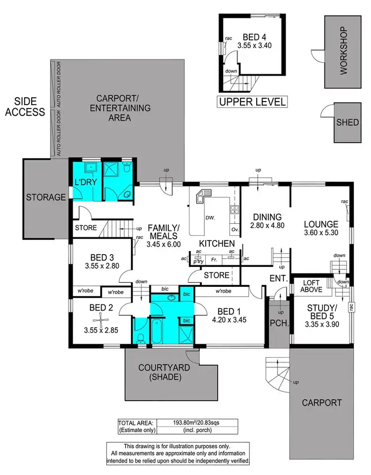 Floorplan of Homely house listing, 20 Tindall Crescent, Sheidow Park SA 5158