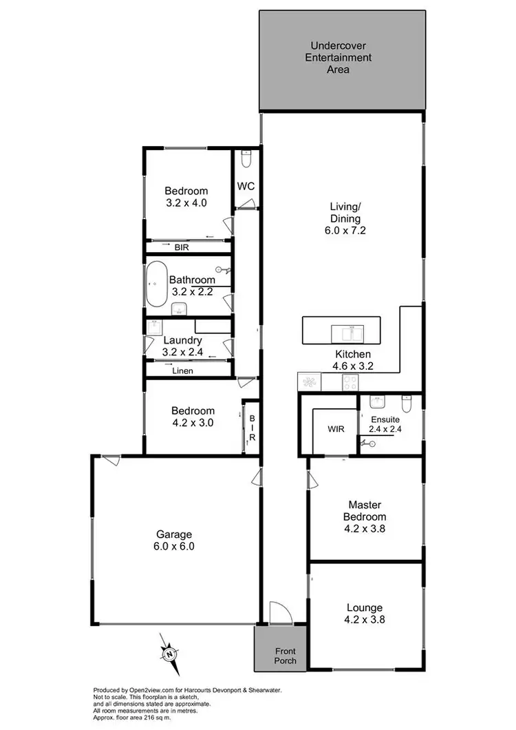 Floorplan of Homely house listing, 12 Paulownia Street, Latrobe TAS 7307