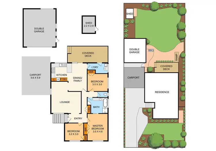 Floorplan of Homely house listing, 118 Burke Road, Ferntree Gully VIC 3156