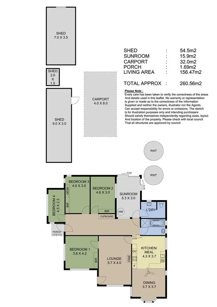 Floorplan of Homely house listing, 68 William Street, Littlehampton SA 5250