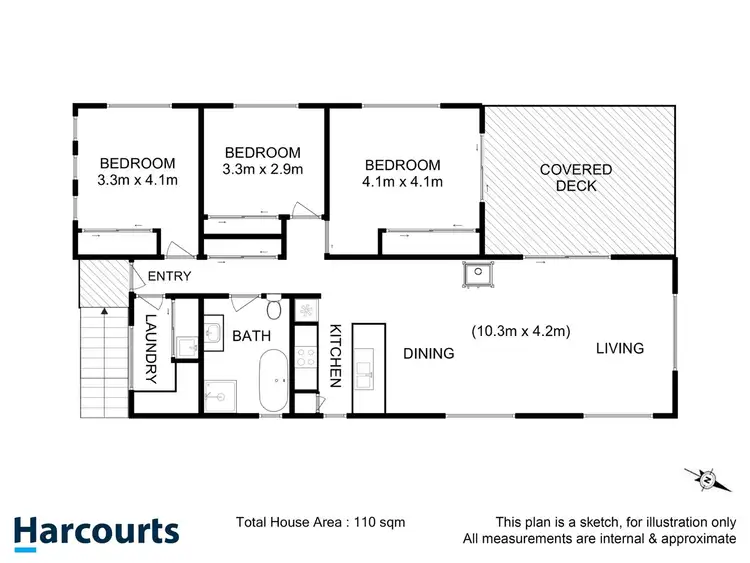 Floorplan of Homely house listing, 16 Lourdes Rise, Cygnet TAS 7112
