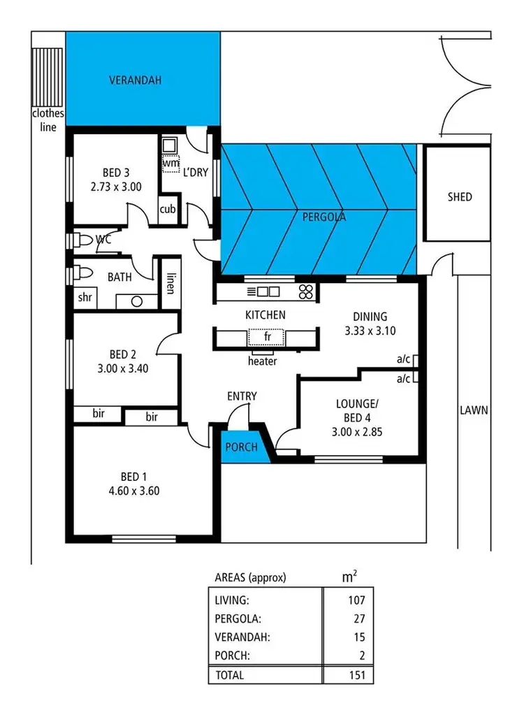 Floorplan of Homely house listing, 23 Edison Road, Bedford Park SA 5042