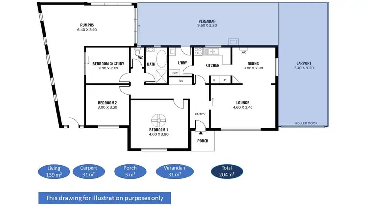 Floorplan of Homely house listing, 54 Volare Avenue, Para Vista SA 5093