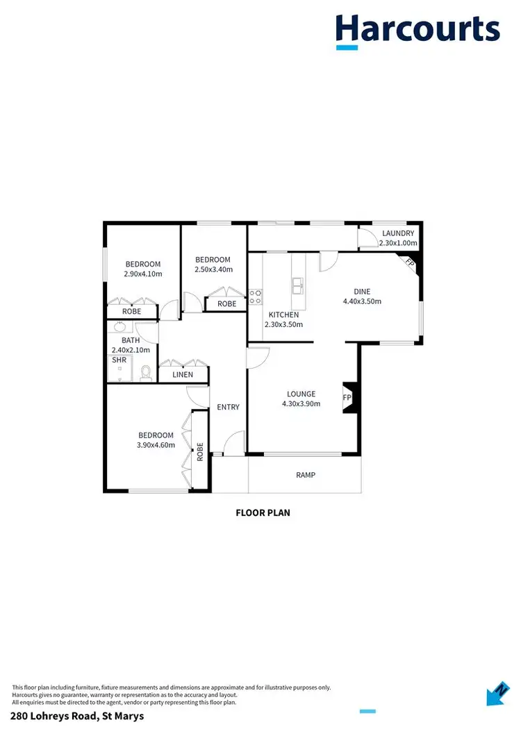 Floorplan of Homely house listing, 2 Grant Street, Fingal TAS 7214
