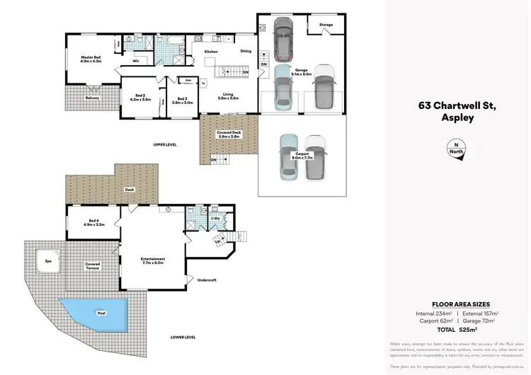 Floorplan of Homely house listing, 63 Chartwell Street, Aspley QLD 4034