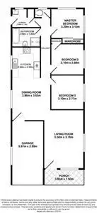 Floorplan of Homely house listing, 21 Greens Road, Coorparoo QLD 4151