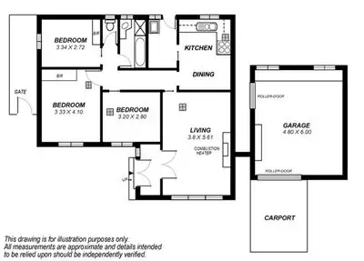 Floorplan of Homely house listing, 48 Conmurra Avenue, Edwardstown SA 5039