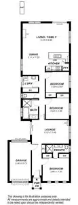 Floorplan of Homely house listing, 38 Alexander Avenue, Modbury North SA 5092