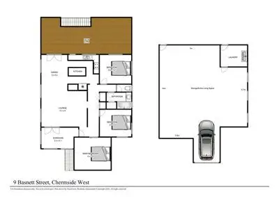 Floorplan of Homely house listing, 9 Basnett Street, Chermside West QLD 4032