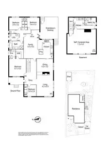 Floorplan of Homely house listing, 17 Gwyn Rise, Vermont South VIC 3133