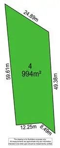 Floorplan of Homely land listing, Lot 4/36 Trumara Road, Marino SA 5049