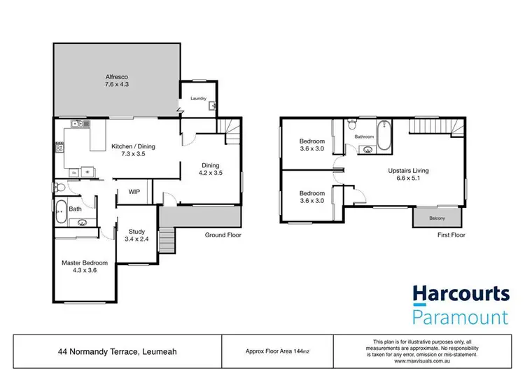 Floorplan of Homely house listing, 44 Normandy Terrace, Leumeah NSW 2560