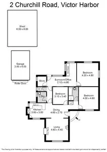 Floorplan of Homely house listing, 2 Churchill Road, Victor Harbor SA 5211