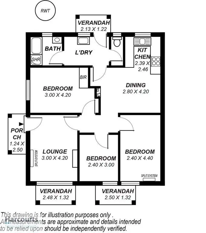 Floorplan of Homely house listing, 35 Charford Street, Elizabeth North SA 5113