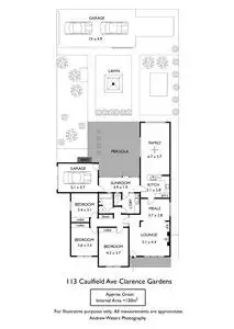 Floorplan of Homely house listing, 113 Caulfield Avenue, Clarence Gardens SA 5039