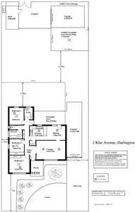 Floorplan of Homely house listing, 2 Klar Avenue, Darlington SA 5047